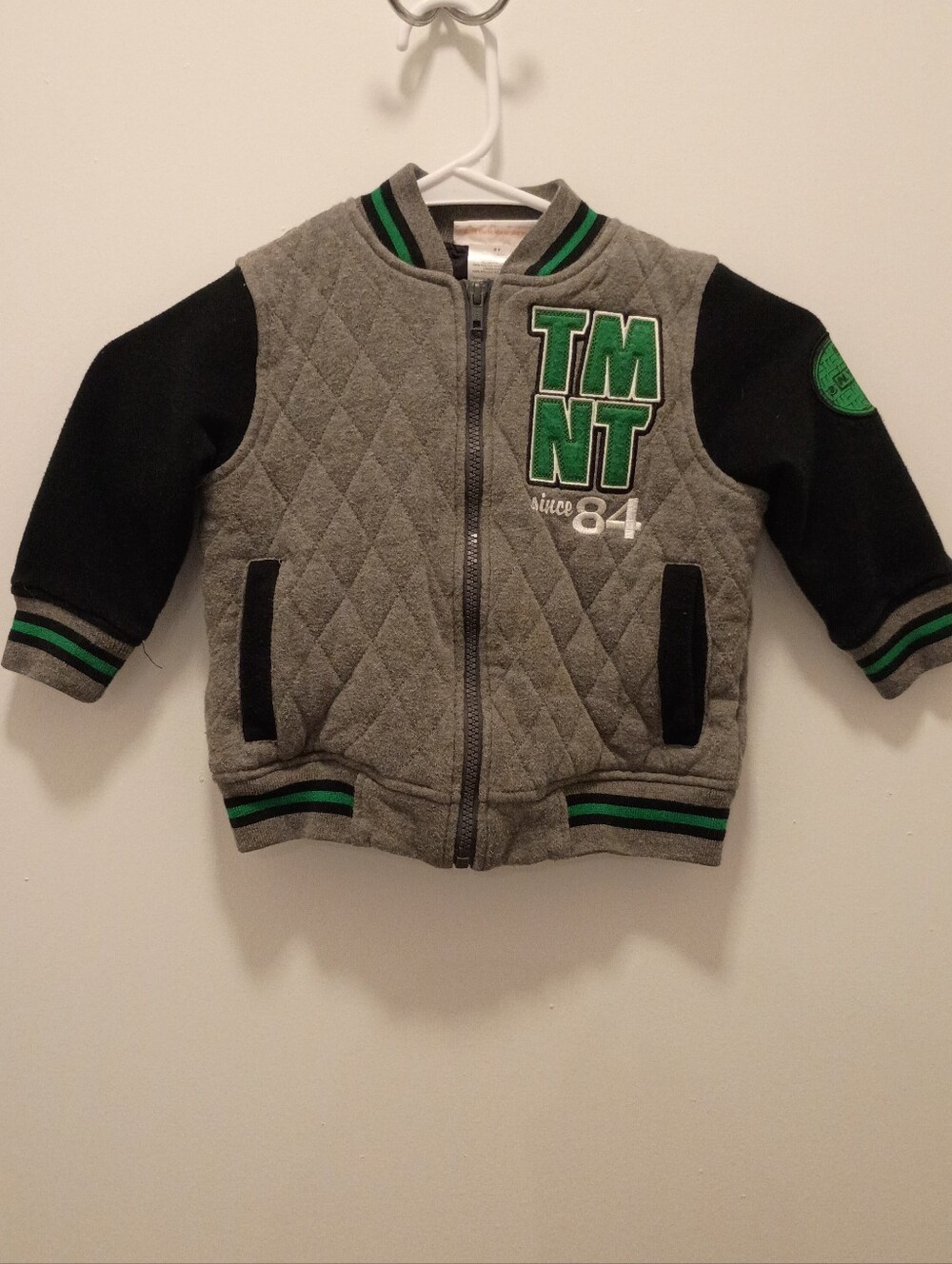 TMNT Quilted Zip-Up Jacket